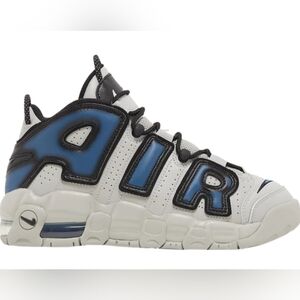 New - Nike Air More Uptempo '96 Mid Industrial Blue 2023 FJ1387-001 GS Size 6